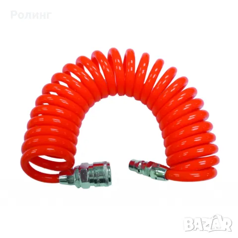 Маркуч за компресор ø10x14mm 15m с бързи връзки 1/4"M&F RD/110703