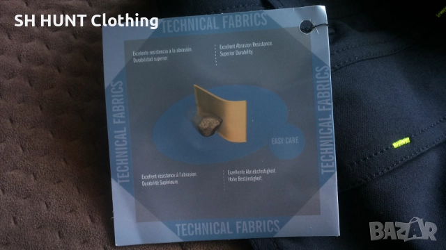 Bekken & Strom HÅNDVERKSBUKSE 4-VEIS STRETCH Work Pant размер 3XL ластичен работен панталон W4-475 , снимка 13 - Панталони - 51982320