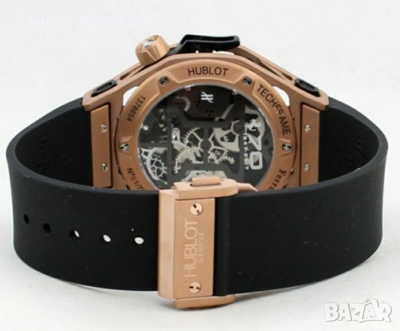 Мъжки луксозен часовник Hublot Ferrari Tourbillon, снимка 4 - Мъжки - 32424593