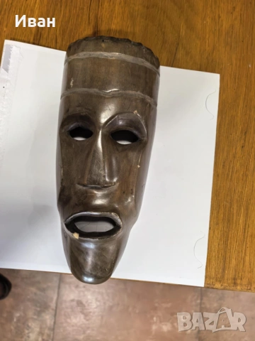 Ръчно изработени маски от дърво за стена, снимка 6 - Други - 53105583