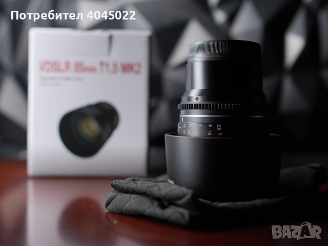 Samyang 85mm T1.5 (f1.4) MK2 | Sony E, снимка 2 - Обективи и филтри - 52887589