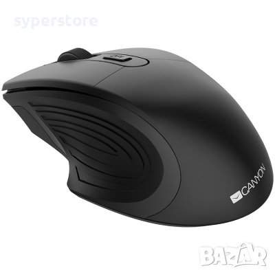 Мишка Безжична CANYON CNE-CMSW15B 1600dpi 4 btn Черна Wireless Optical Mouse, снимка 5 - Клавиатури и мишки - 36645680