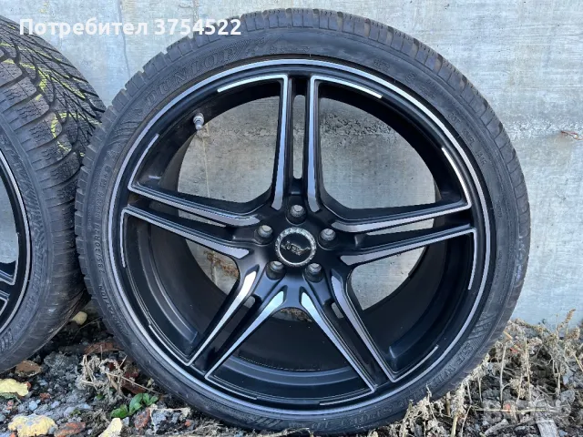 Оригинални джанти ABT FR21 Sport Alloy Mystic Black 21x9.5 38mm, снимка 4 - Гуми и джанти - 48014103