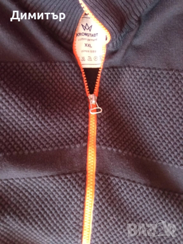 Мъжка черна жилетка ХЛ размер