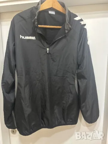 Яке ветровка HUMMEL WINDSTOPPER TECHNICAL X ЧЕРЕН, снимка 2 - Спортни дрехи, екипи - 49355583