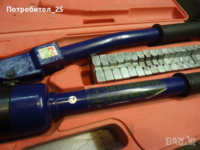 Хидравлични кербовачни клещи, снимка 4 - Клещи - 51558154