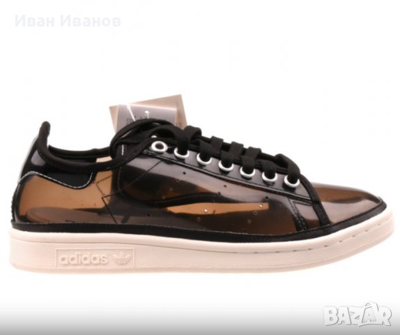 кецове/маратонки  Adidas Stan Smith прозрачни номер 41 ,5-42, снимка 2 - Маратонки - 39888643