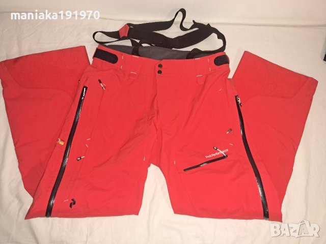 Peak Performance Men's Heli Alpine Gore-Tex 3 layer Pro Shell pant (L) мъжки ски панталон  Recco, снимка 2 - Спортни дрехи, екипи - 43237028
