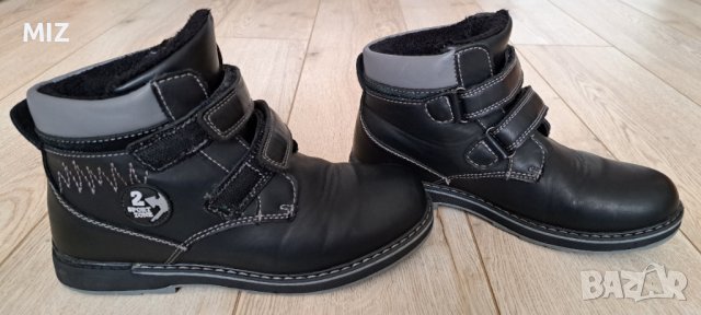 VTY Детски топли кожени боти-номер 36, снимка 2 - Детски боти и ботуши - 38655335