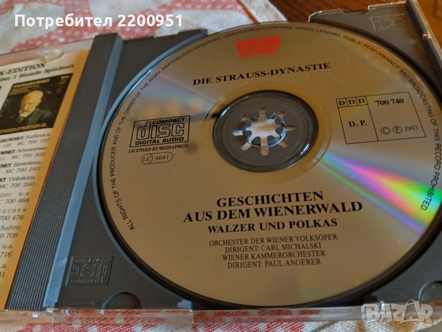 STRAUSS, снимка 4 - CD дискове - 44098584