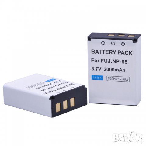 Батерия за FUJIFILM NP-85, 2000mAh NP85, FNP-85, FNP85, FNP 85, NP170, SL240,SL245,SL300,SL305,CB170, снимка 1 - Батерии, зарядни - 37013702
