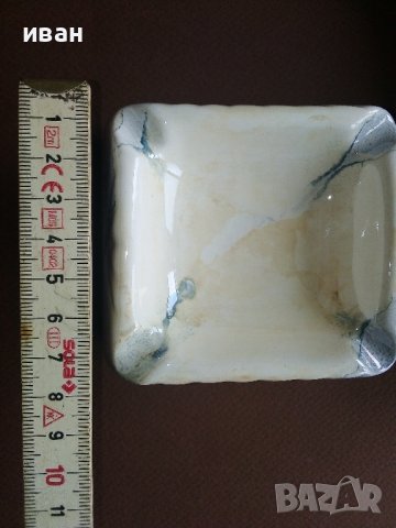 Комплект от две стари малки вази +пепелник., снимка 6 - Вази - 36649626