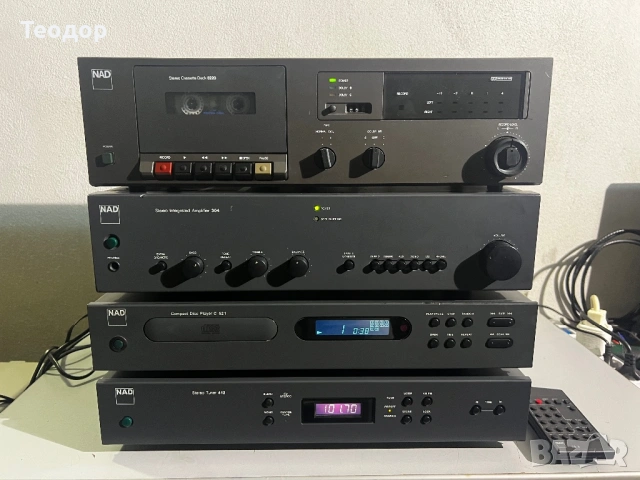 Аудио сет NAD с четири компонента, снимка 5 - Аудиосистеми - 53030971