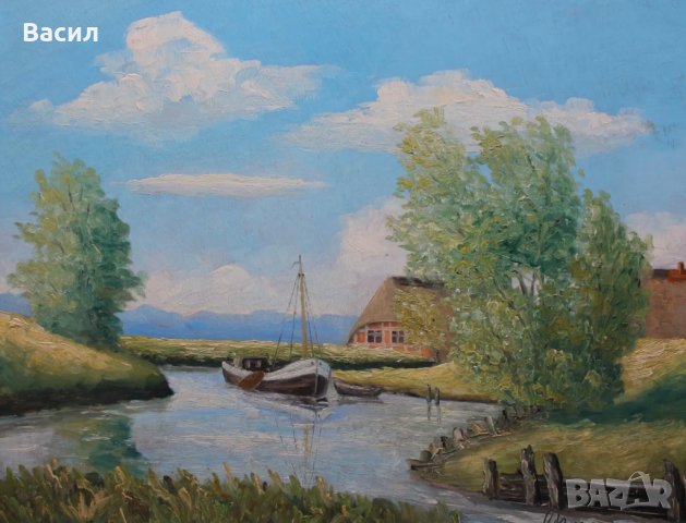 Картина масло, снимка 2 - Картини - 40239847