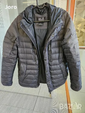 зимно мъжко яке jack wolfskin down night quality размер 48 м, снимка 2 - Якета - 49361277