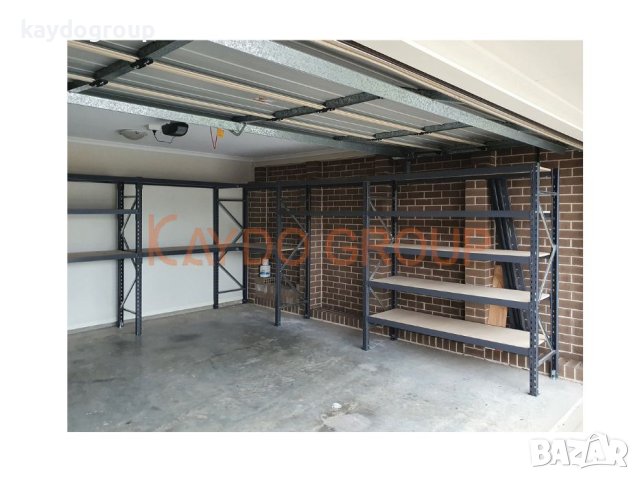 Налични Стелажи за склад и магазин, ръчна обработка, сив цвят, снимка 8 - Стелажи и щандове - 43884941