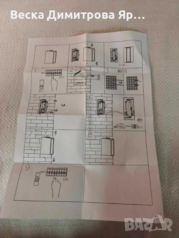 Висококачествена LED стенна лампа Luna Lighting – 11W, 3000K, 300 lm, снимка 5 - Лед осветление - 51787235