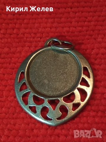СТИЛЕН АЖУРЕН СРЕБЪРЕН РЕТРО АРТ МЕДАЛЬОН СРЕБРО 925 ПРОБА 40016, снимка 2 - Колиета, медальони, синджири - 42405061