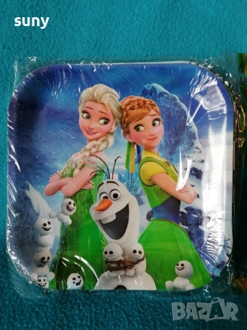 Парти чинийки Фрозен