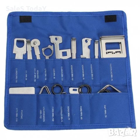 Инструменти за монтаж / демонтаж на мултимедия или радио, 38 части, снимка 4 - Аксесоари и консумативи - 43748170
