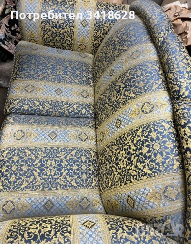 Класически италиански Диван двоен - 2 бр, снимка 2 - Дивани и мека мебел - 37133982