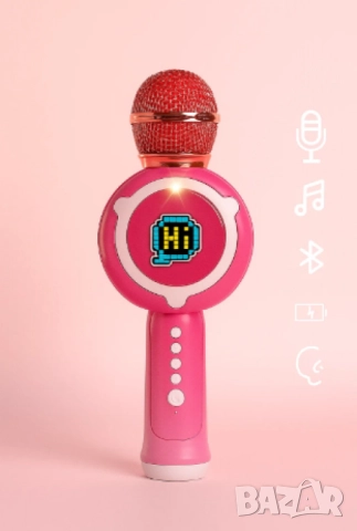 Безжичен детски караоке микрофон, снимка 3 - Други - 52093485