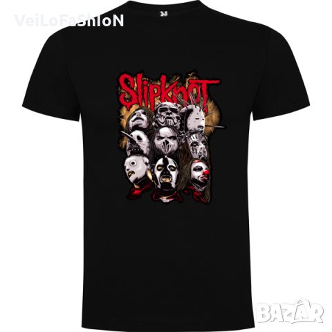 Нова мъжка тениска на музикалната група SLIPKNOT