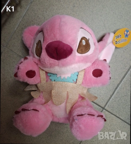 Плюшени играчки Стич и Ейнджъл 25см Хавай, Stitch and Angel Hawaii , снимка 3 - Плюшени играчки - 53492578