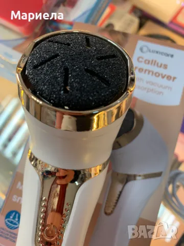 Електрическа Пила за Пети / Акумулаторна Пила за пети / 3 Приставки, снимка 4 - Електрически пили за пети - 50093187