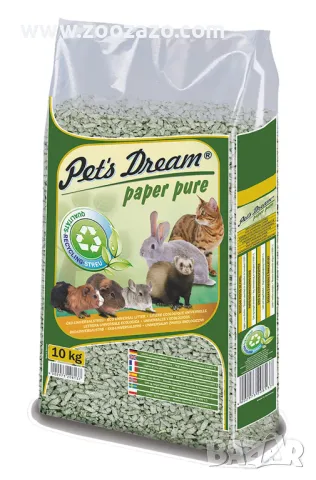 Хартиена целулозна постеля за Гризачи, Котки и Птици, 20 литра - Модел: 2994