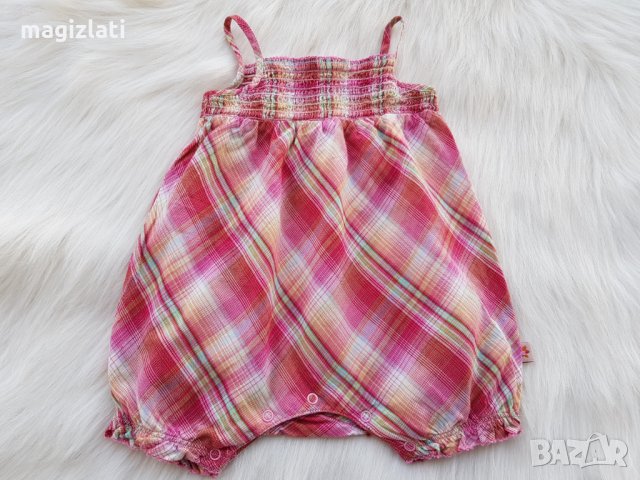 Летен ромпър 3-6 месеца, снимка 6 - Бебешки гащеризони - 28373955