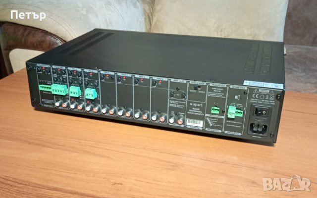 Apart MA240 (pro amp + mixer) 240W class D , снимка 6 - Ресийвъри, усилватели, смесителни пултове - 39607180