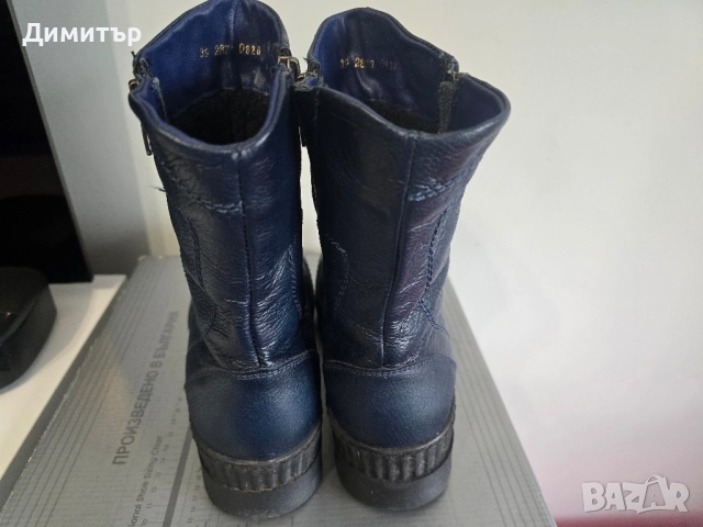 Боти от естествена напа Грация, снимка 4 - Дамски боти - 51741466