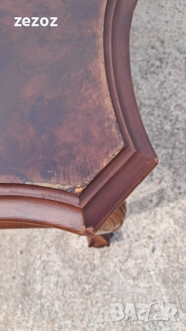  Холна ретро маса масив №161, снимка 8 - Маси - 52847600