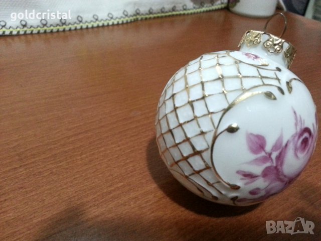 Порцеланова топка за елха , снимка 2 - Антикварни и старинни предмети - 43689522