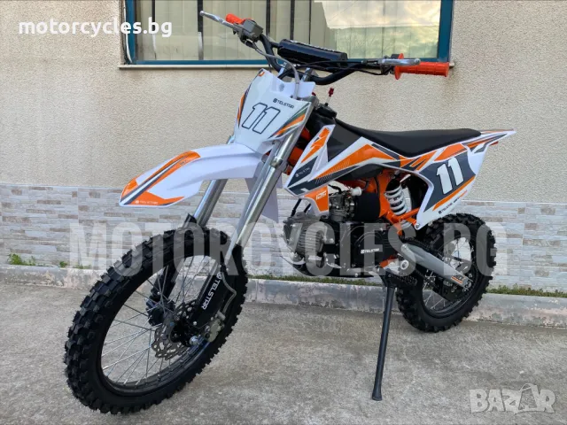 ПРОМО-НОВО ! ! ! КРОСОВ МОТОР GETREA 125CC с усилена рамка модел 2024, снимка 9 - Мотоциклети и мототехника - 47812381