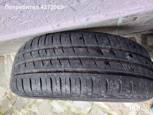 Джанти с гуми 5x100 14 цола, снимка 2 - Гуми и джанти - 53433557