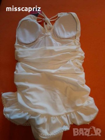 Цял бански в бяло, снимка 4 - Бански костюми - 28087288