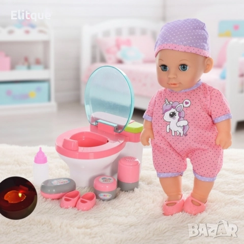 Пишкащо бебе с пееща тоалетна Tutu Love – Забава и урок за малките, снимка 2 - Кукли - 52841804