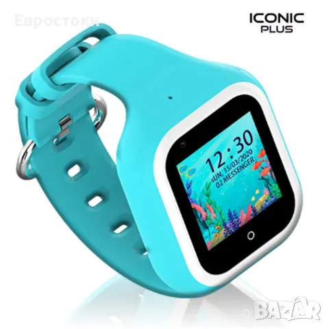 Детски смарт часовник SaveFamily Iconic Plus 4G, видео, идентификатор за повикване, музика, Bluetoot, снимка 3 - Смарт гривни - 48493269