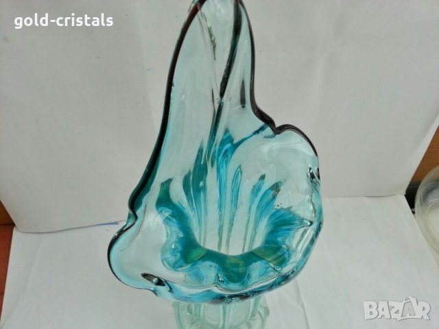 ваза кристално стъкло , снимка 4 - Антикварни и старинни предмети - 27309894