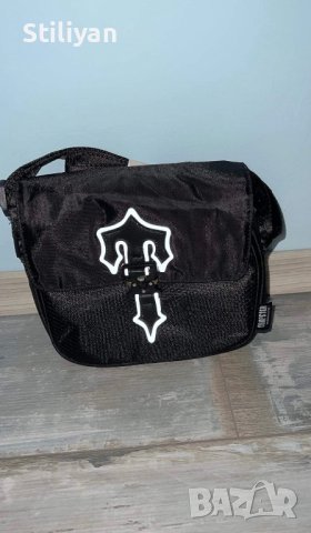 Trapstar shoulder bag reflective black, снимка 1 - Чанти - 43687390