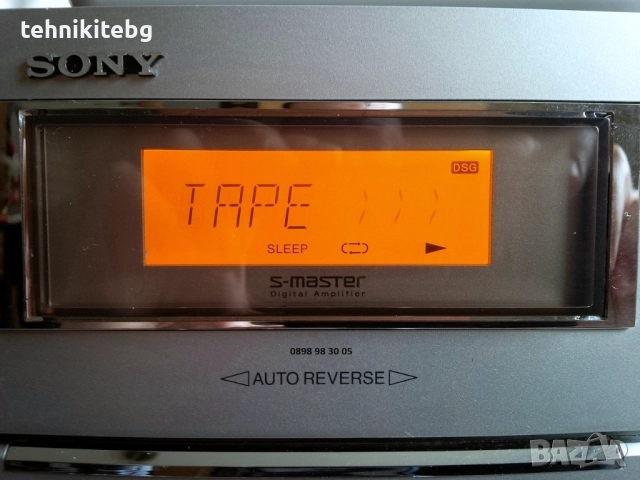 ⭐⭐⭐ SONY CMT-CPX1 ⭐⭐⭐ 2 х 70 вата , RDS/EON/PTY/PS/RT тунер , дистанционно, снимка 4 - Ресийвъри, усилватели, смесителни пултове - 25133132