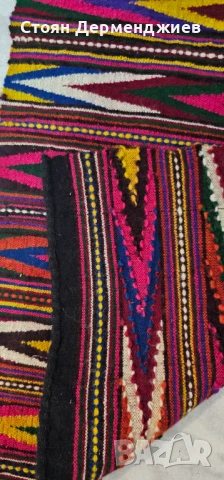 Старинни родопски килимчета 2 бр, снимка 3 - Антикварни и старинни предмети - 50568145