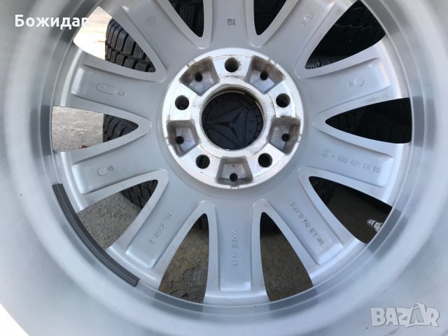 Джанти 5/112/18 MB 222 S 245/50/18 Pirelli, снимка 13 - Гуми и джанти - 26809639