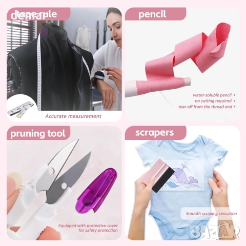 Комплект инструменти за сублимационен печат на тениски, силиконова подложка за термопреса, снимка 9 - Други стоки за дома - 51495871