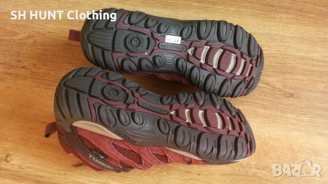 MERRELL Alverstone GORE-TEX Leather Shoes EUR 40,5 / UK 7 естествена кожа водонепромукаеми - 753, снимка 13 - Мъжки боти - 43762588