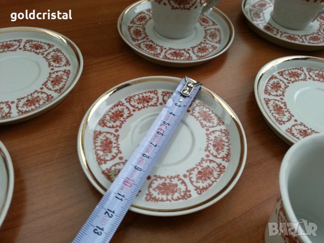 Стар български порцелан чаши за кафе , снимка 6 - Антикварни и старинни предмети - 39815648