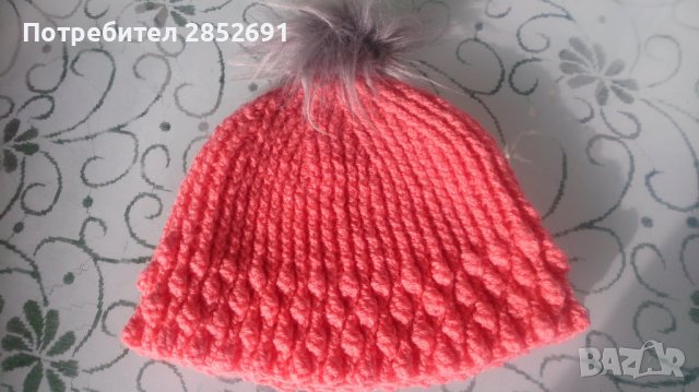 Шапки.Ръчно плетиво,безшевни.НОВИ, снимка 5 - Шапки - 43490685