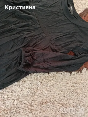 Тъмночерна рокличка р-р ХС,С, снимка 3 - Рокли - 47536752